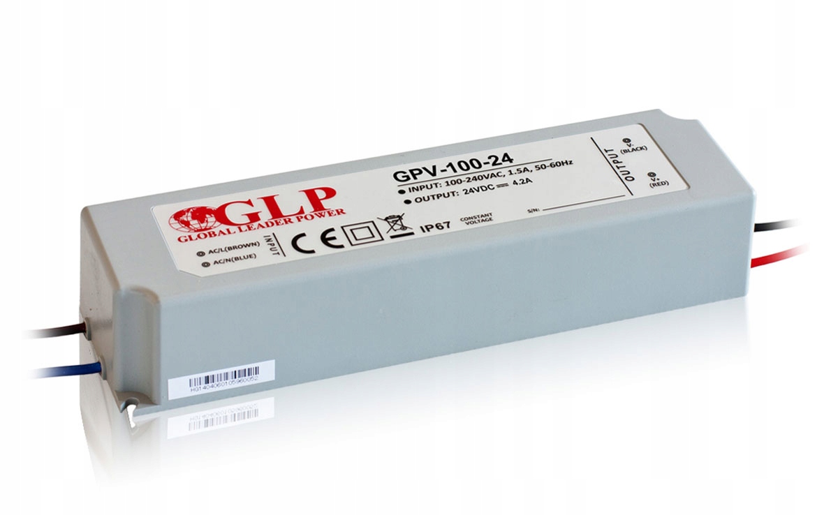 

Zasilacz Led Glp 24V 100W IP67 GPV-100-24