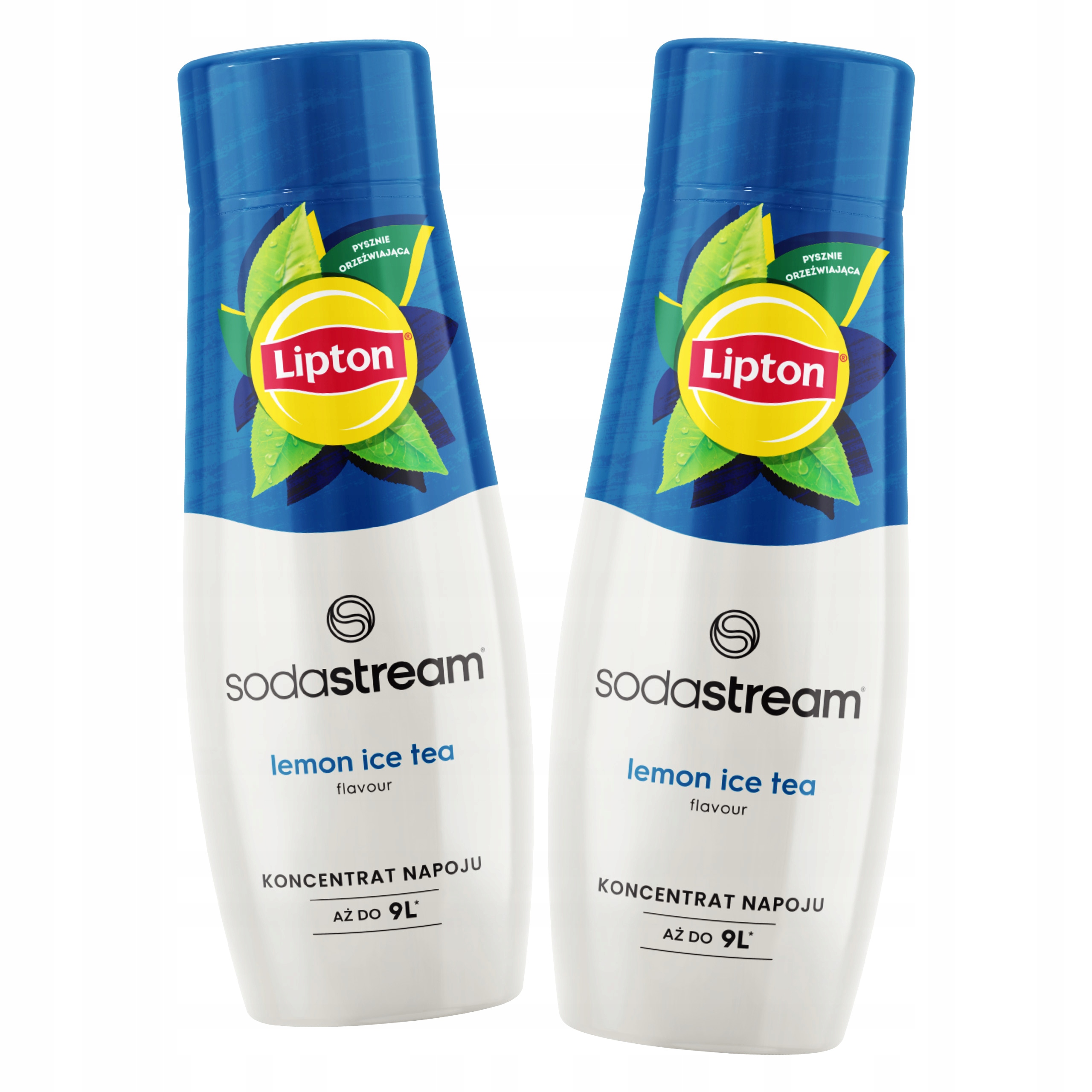 Syrop SODASTREAM Saturator zestaw LiptonLemonIcex2