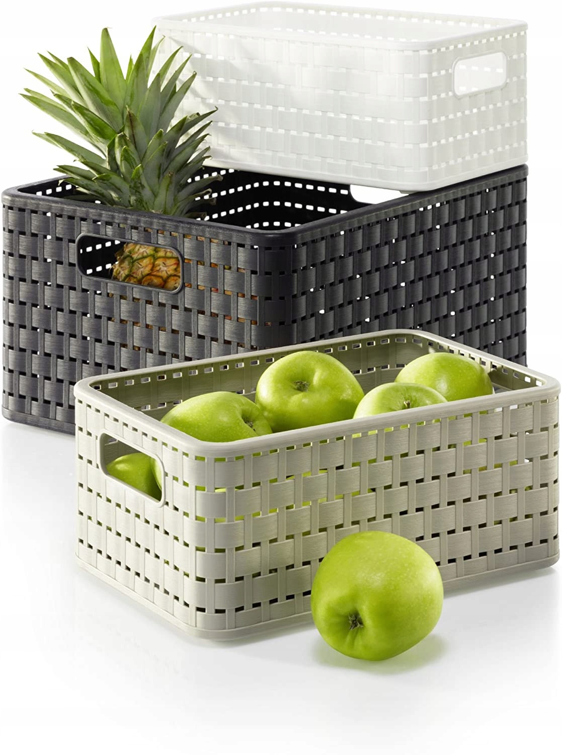 Koszyk ratanowy Rotho COUNTRY A5 6 l Materiał wykonania tworzywo sztuczne