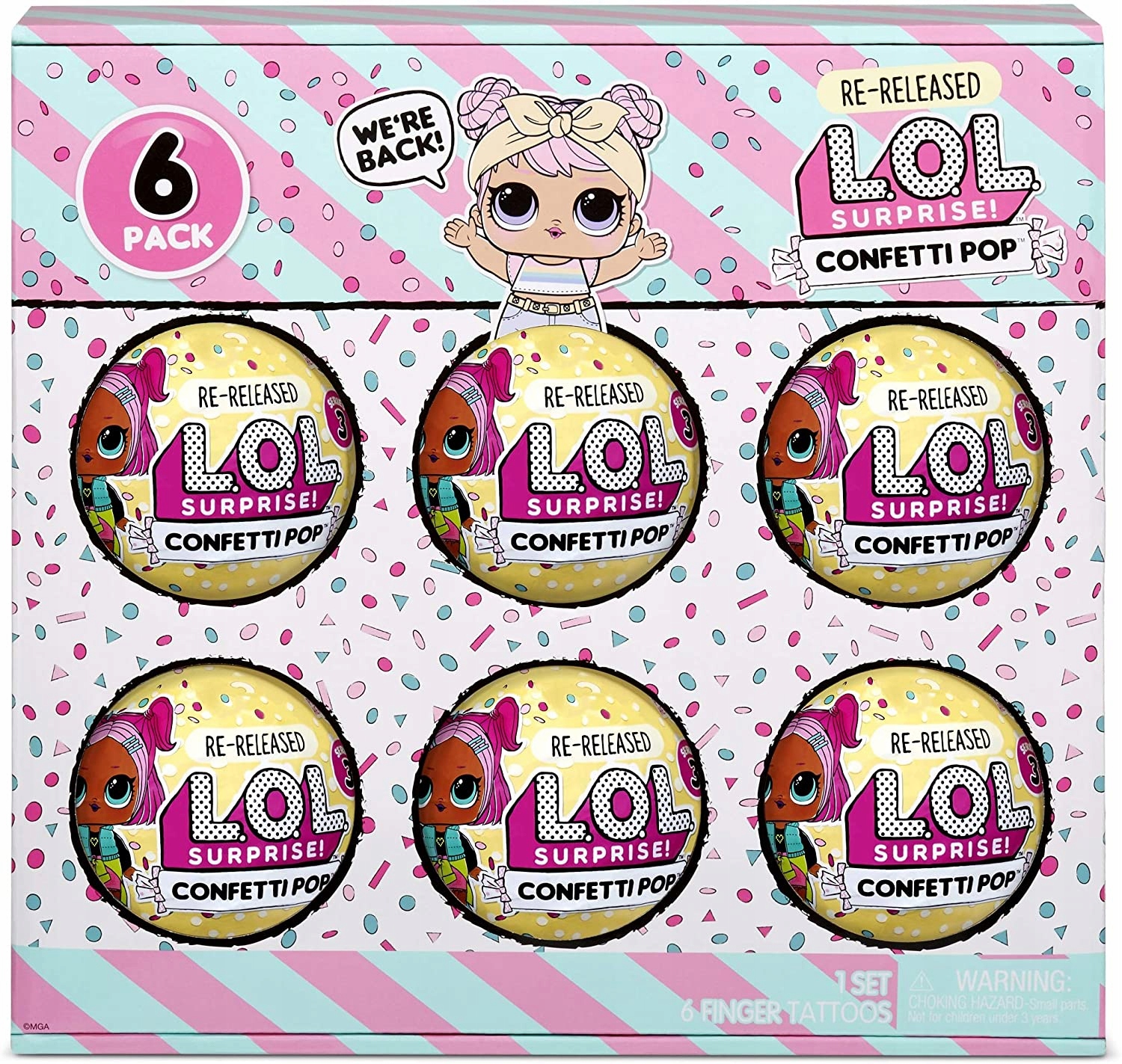 

L.o.l. Surprise Lol Confetti Kula 6-PAK Dawn