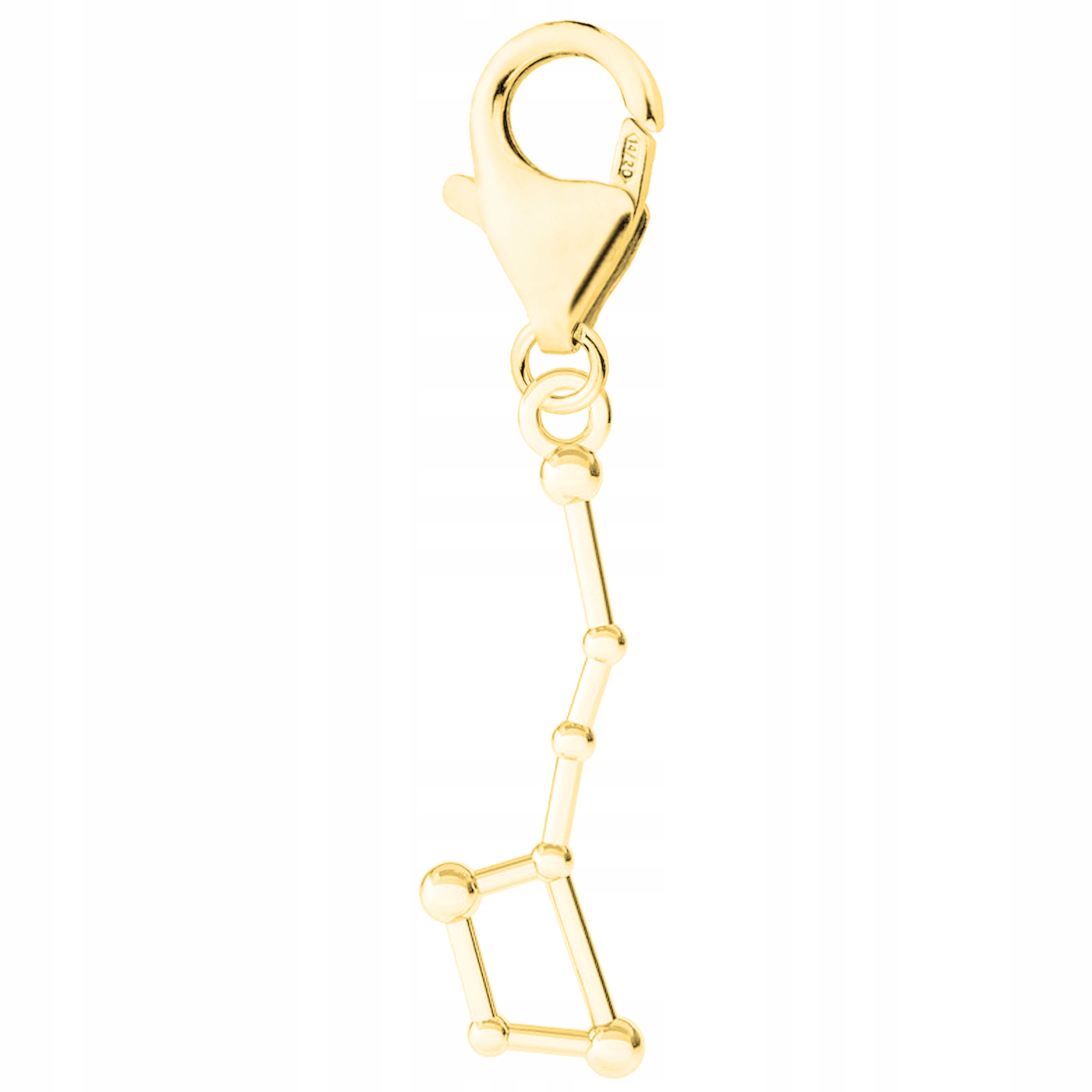 Zlatý závěsný přívěsek Souhvězdí stříbro 925