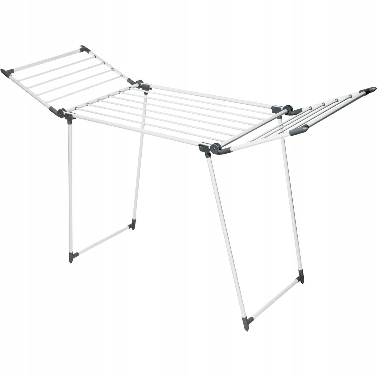 Levně Sušák Na Prádlo Na Oblečení 110 cm Skládací Kovová