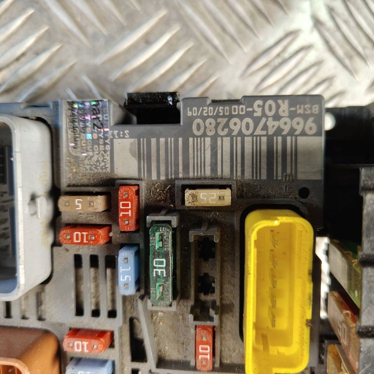 module BSM Citroen Peugeot 9664706280