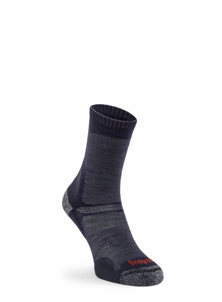 Ponožky do hor Bridgedale Hike Ultra Lt T2 Merino P Crew navy 40-43