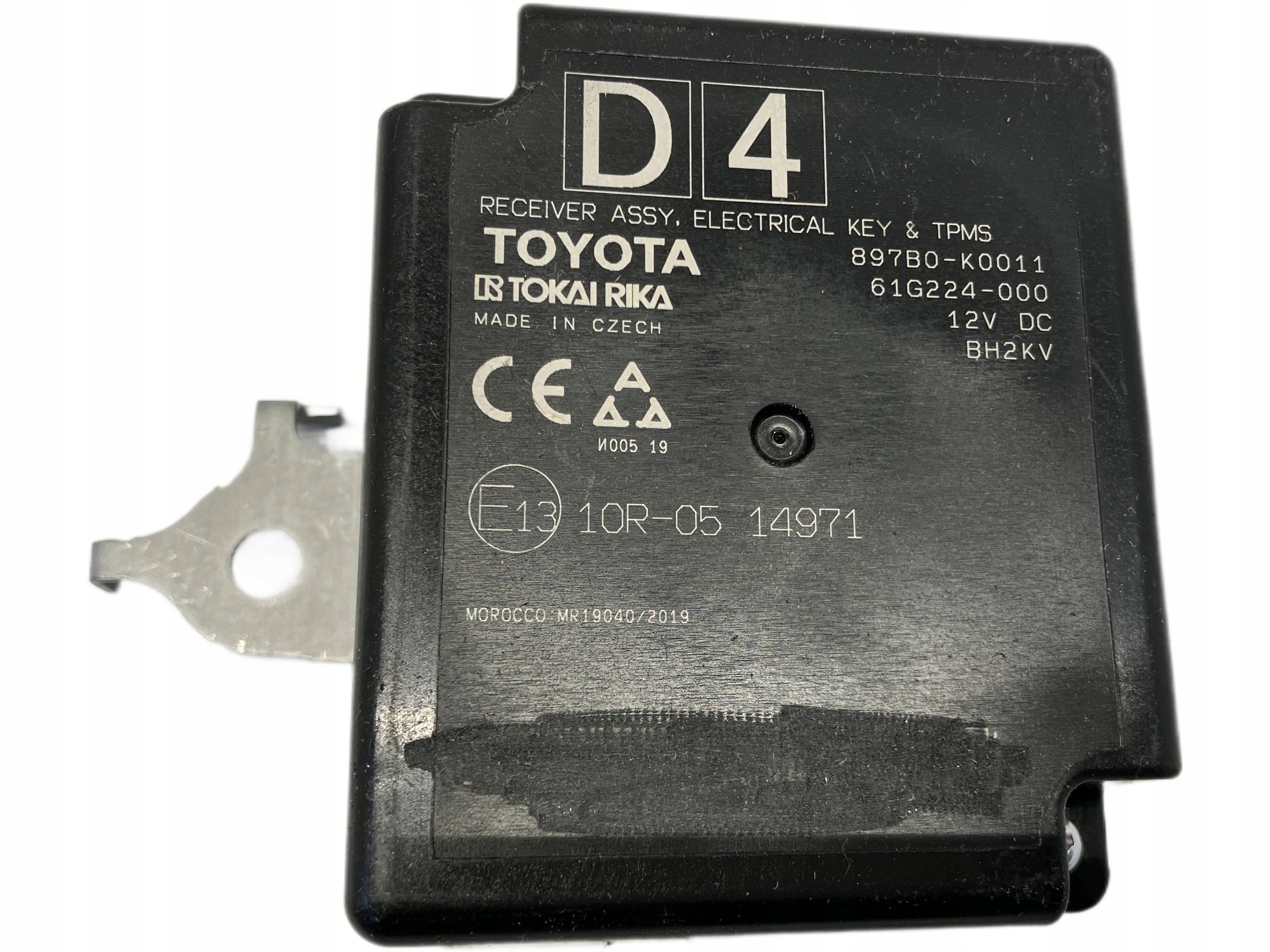 YARIS IV MAZDA 2 MODUŁ STEROWNIK DRZWI CIŚNIENIA W KOŁACH 897B0-K0011