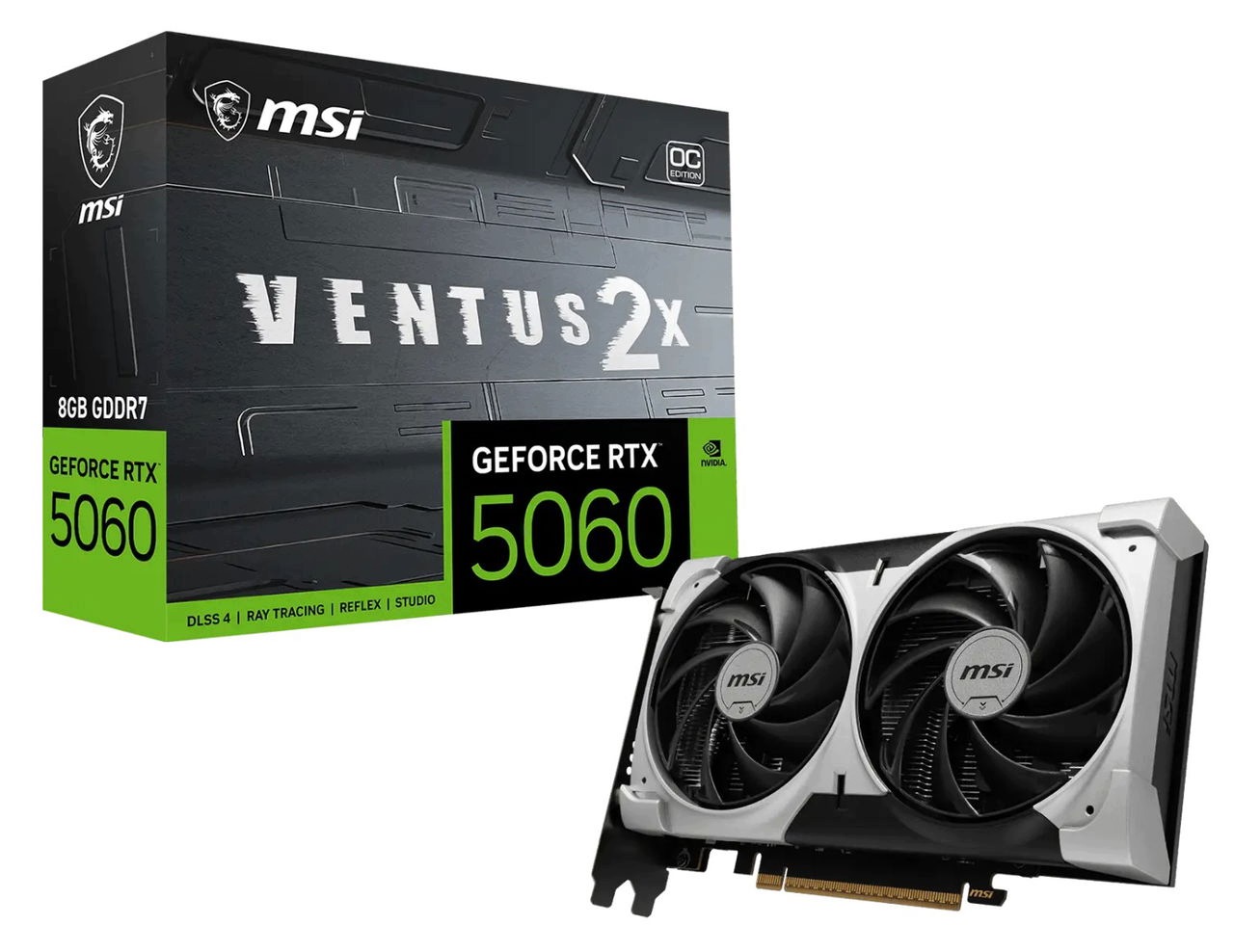 MSI GeForce RTX 5060 8GB 8G VENTUS 2X OC V1