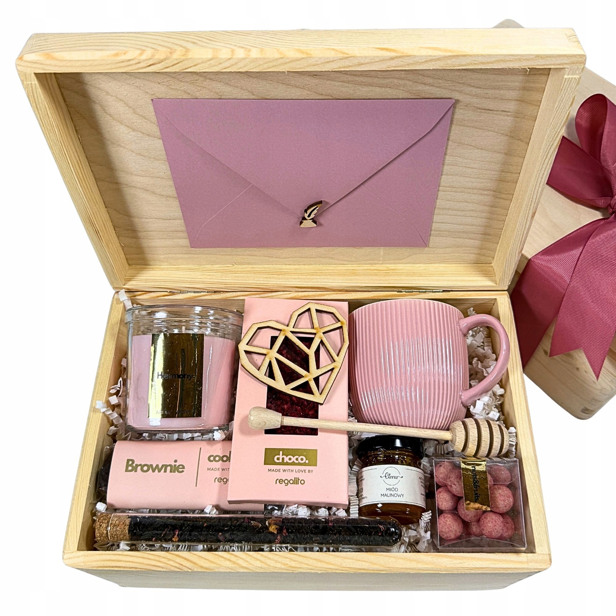 Box nr 675 Zestaw Kosz Prezentowy Upominek Personalizowany Pudełko