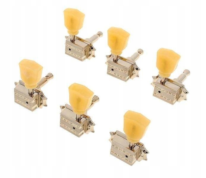 Gibson Vintage Nickel Machine Heads Yellow Buttons klíče pro kytaru