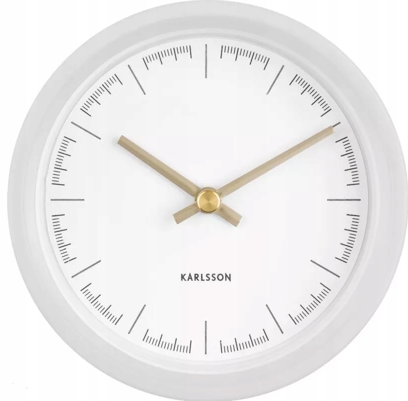 Mały zegar ścienny Karlsson 12,5 cm + BATERIE KA5773WH
