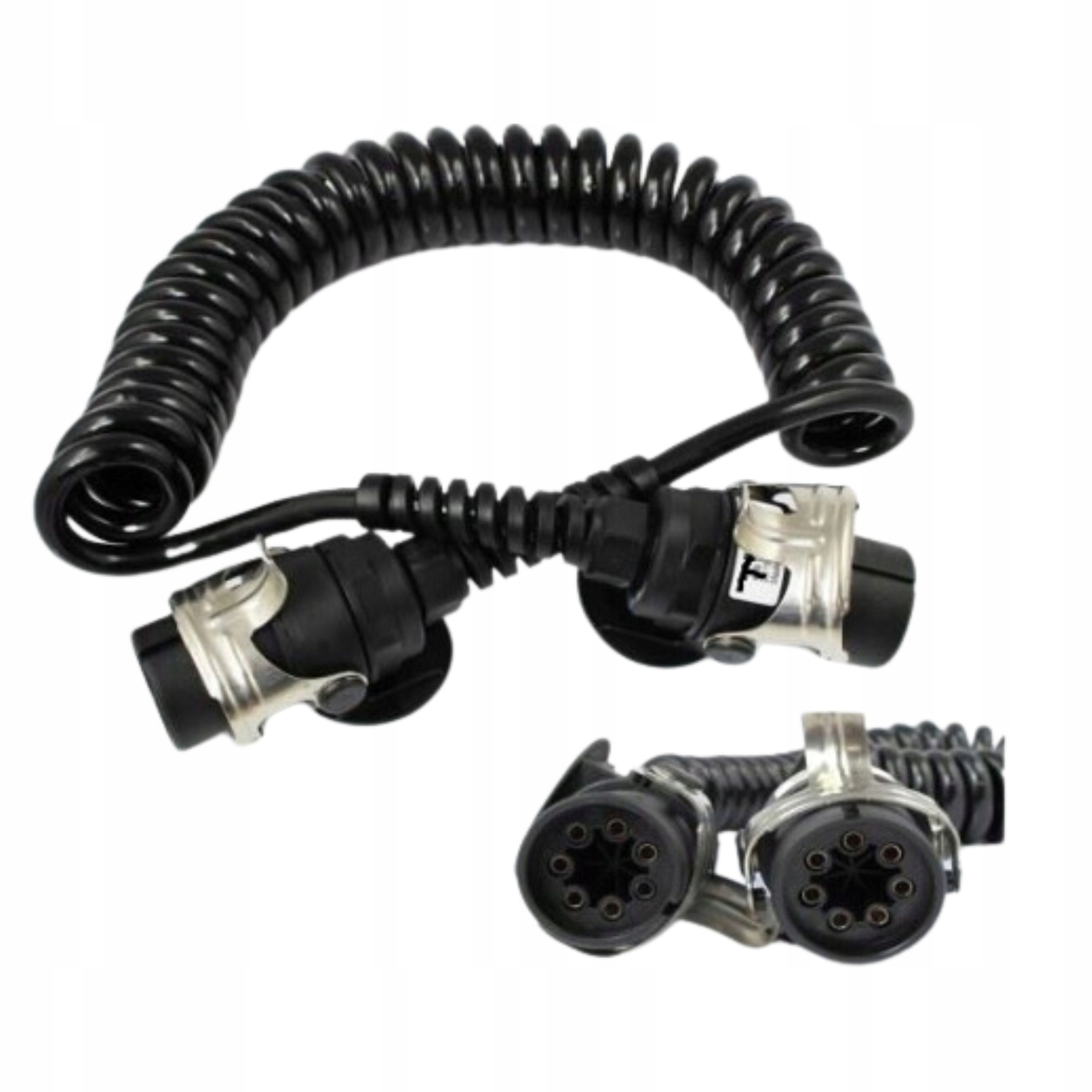 Elektrický spirálový kabel pro nákladní automobil, návěs Tir Abs Ebs 7 pinů 3,5 m