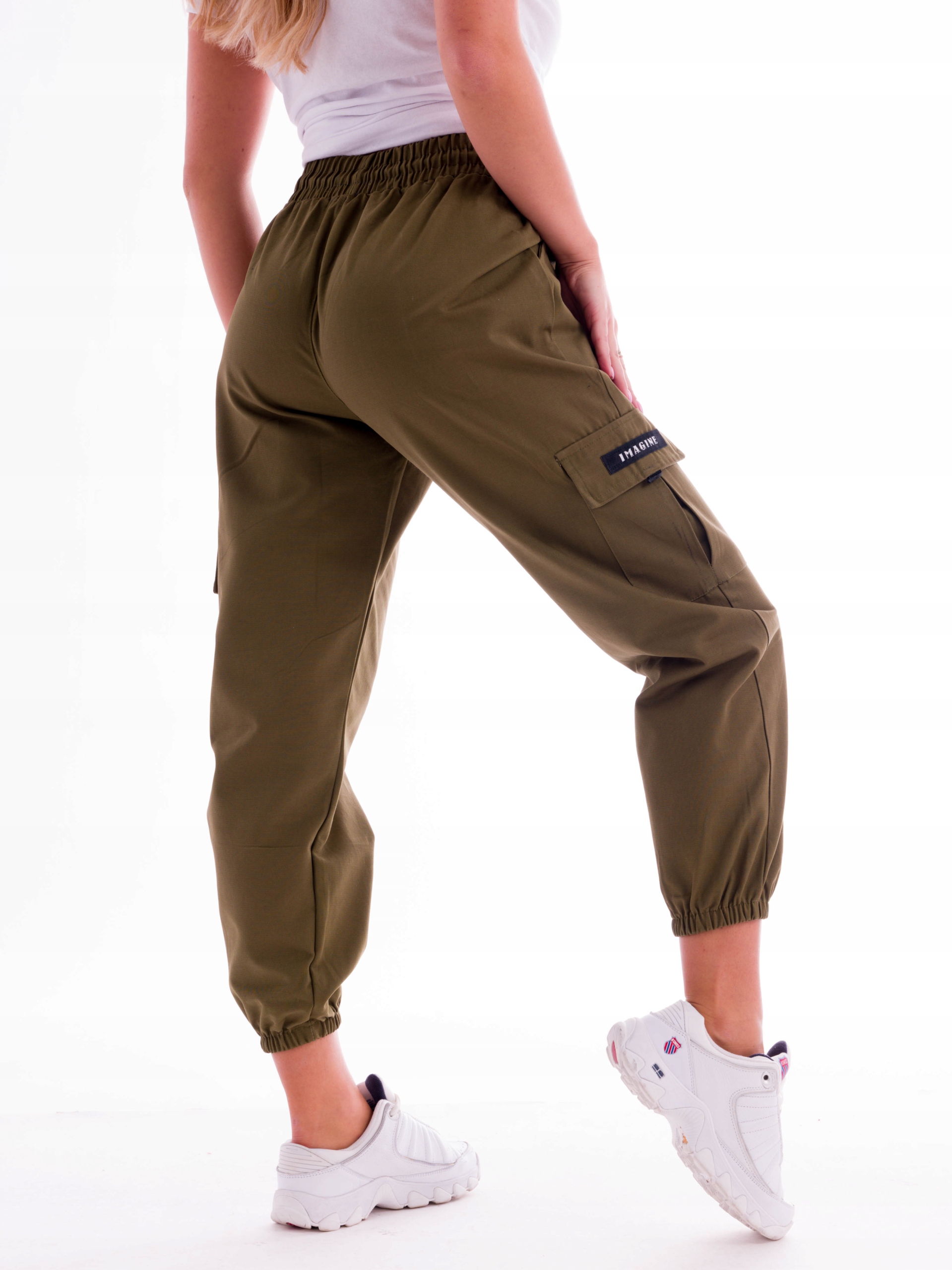 STYLOWE KOBIECE SPODNIE CARGO BOJÓWKI Marka Mabaje