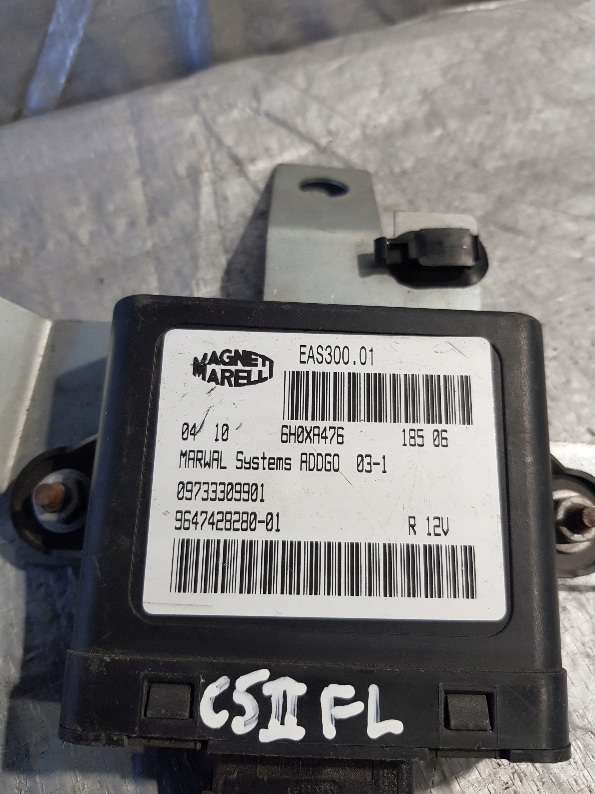 control unit POMPY C5 II FL 964742828001