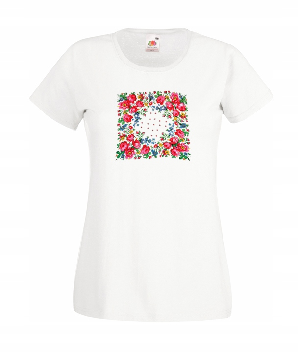 

Xs Koszulka Damska Folkowe Wzory Sowy Folk Serce