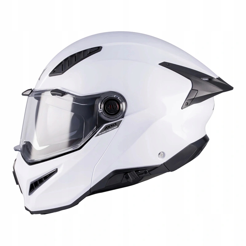 Prilba Axxis Ghostfighter Sv Solid A0 Pearl White Gloss biela matná Darčeky