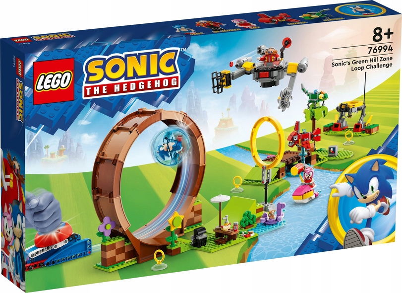 Lego 76994 Sonic Výzva S Smyčkou V Green Hillu