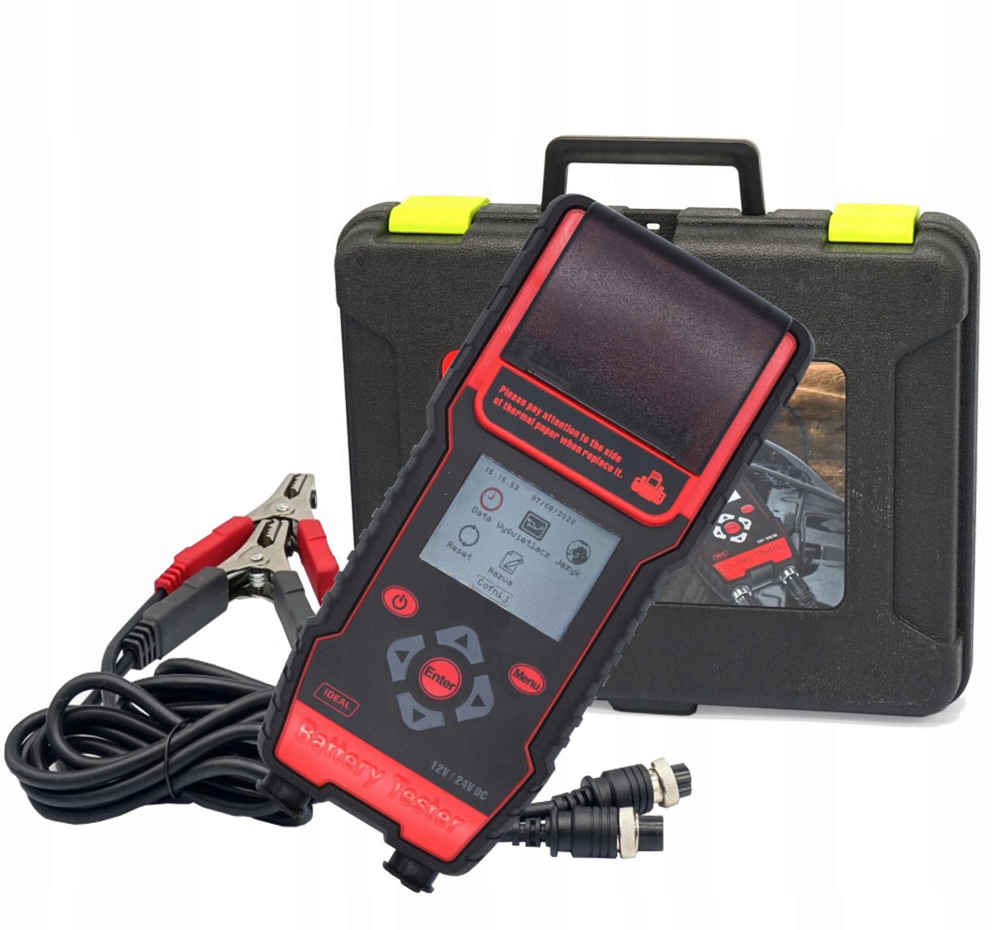 ТЕСТЕР БАТАРЕИ С ПРИНТЕРОМ DBT7000 IDEAL