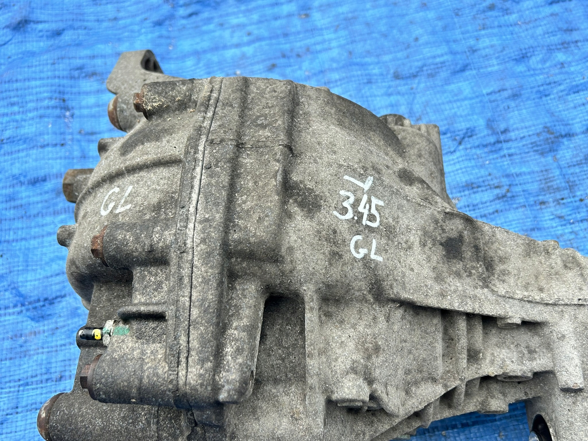 MERCEDES GL X164 ML W164 3.45 differential diff differential rear part Z blocking