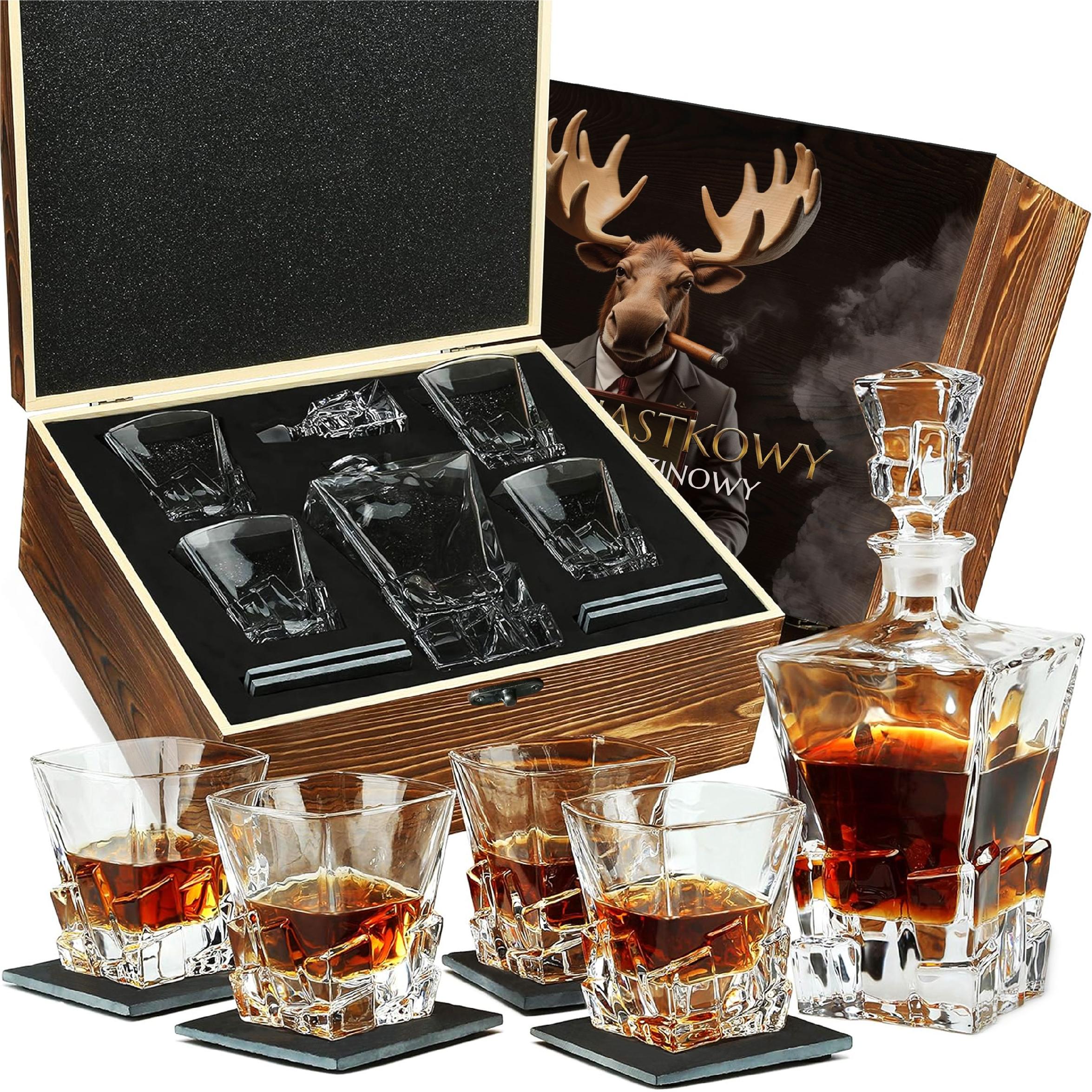 Sada Karafek Sklenice Na Whisky Dárek K 18. Narozeninám