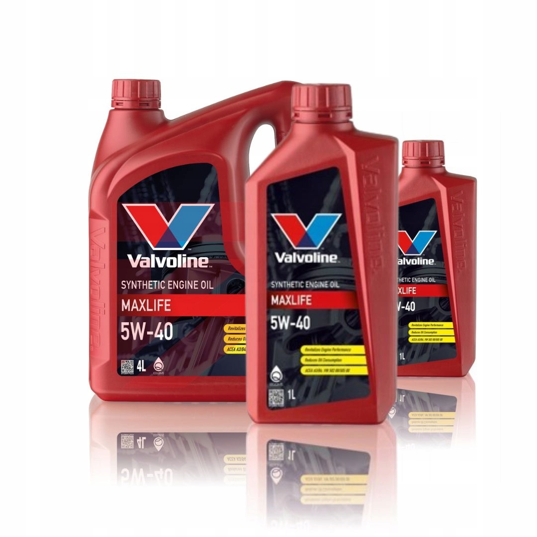 Olej Valvoline Maxlife 5V40 5V-40 6 L Přívěsek
