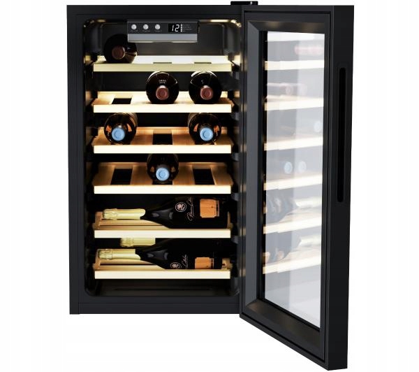 Candy CWCEL 210/NF Wine Cooler, Freestanding, Bottles Capacity 21, Blacka Model CWCEL 210/NF