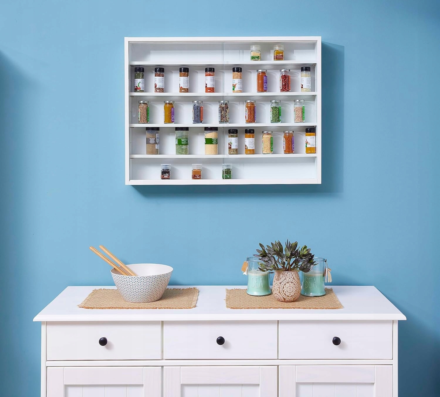 REGAŁ SZAFKA GABLOTKA WITRYNA KOLEKCJONERSKA Marka Inter Link