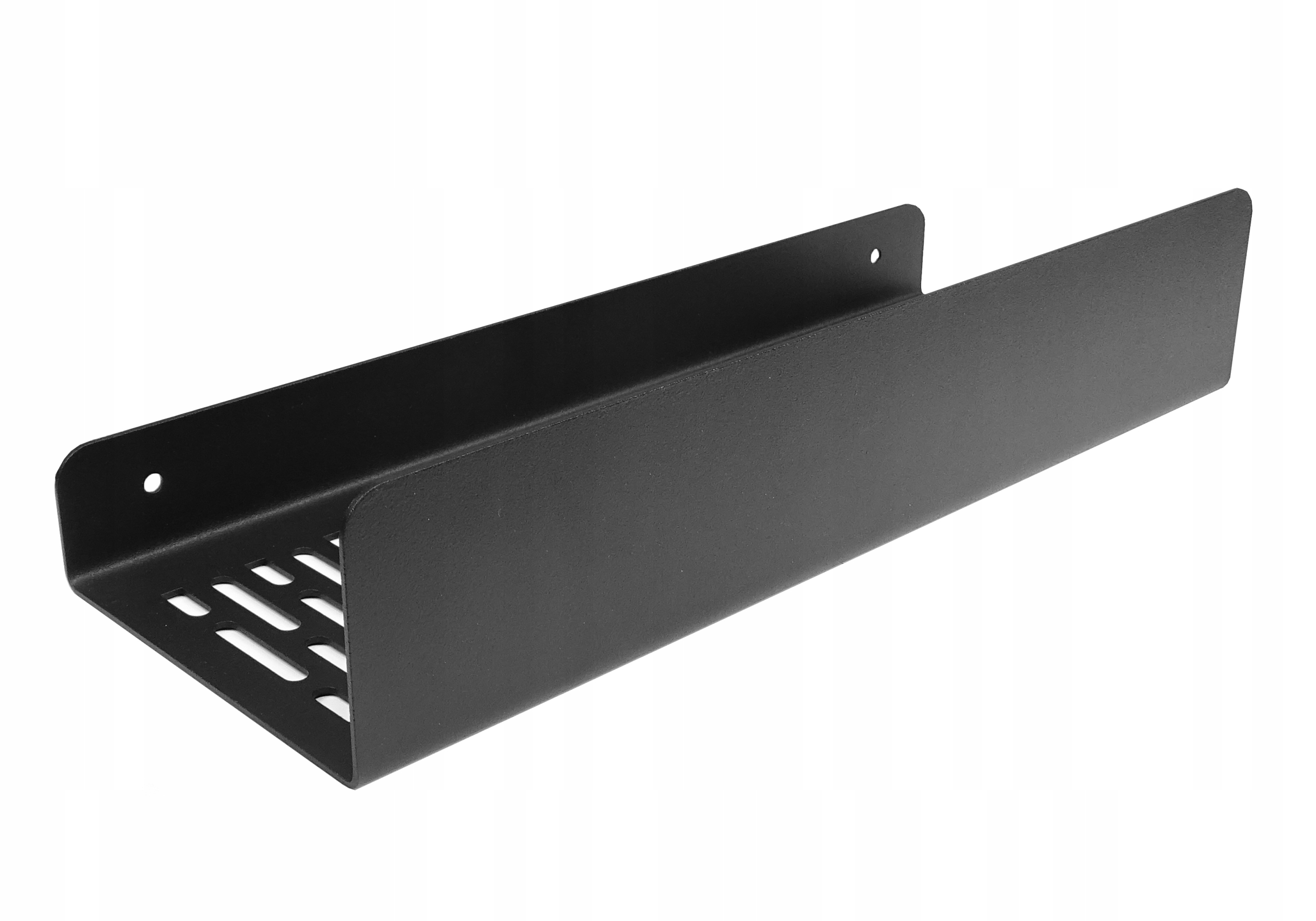 

Półka łazienkowa wisząca prysznic 32cm Czarna Loft