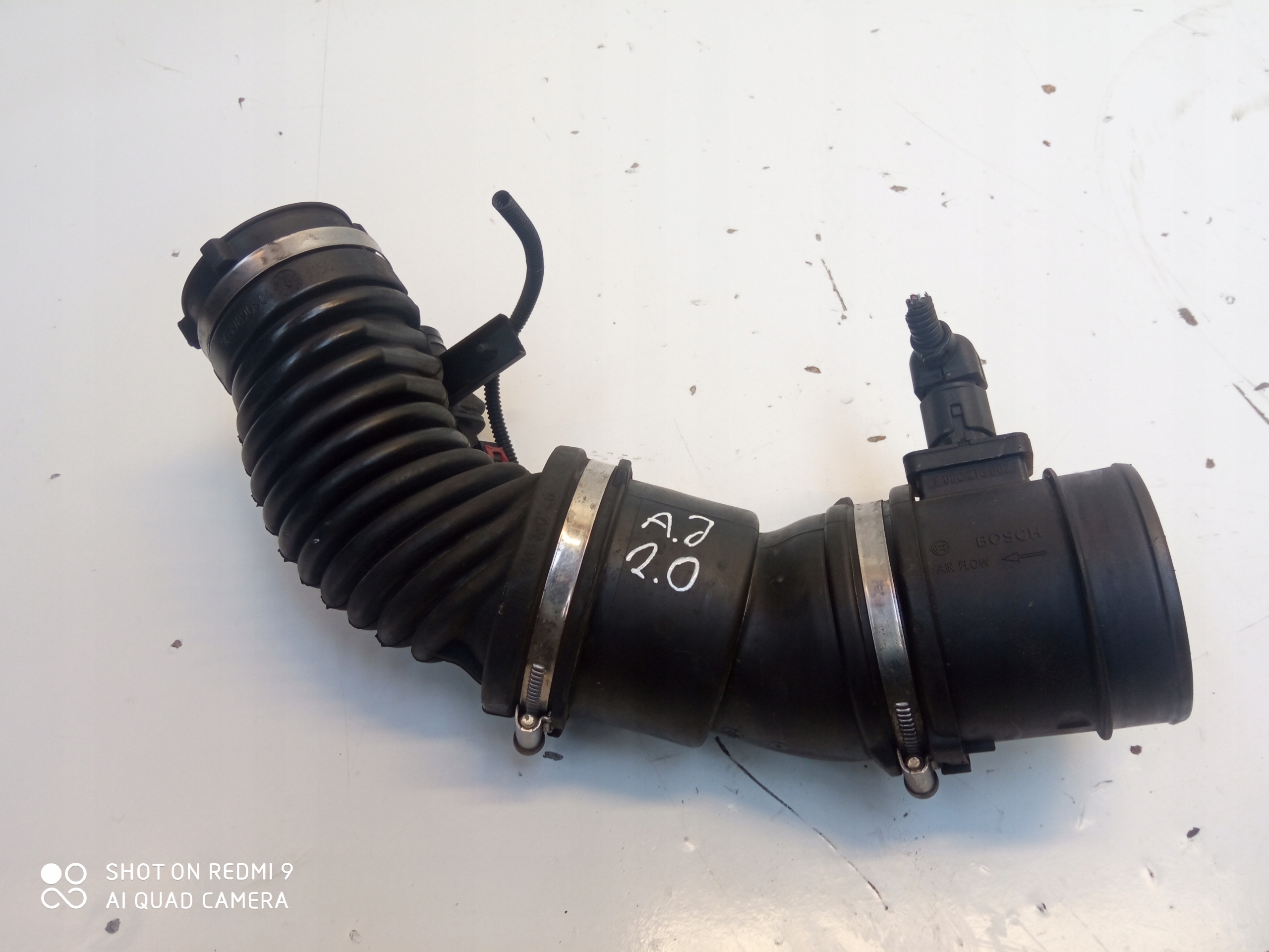 ASTRA J ZAFIRA C pipe air hose 2.0 CDTI
