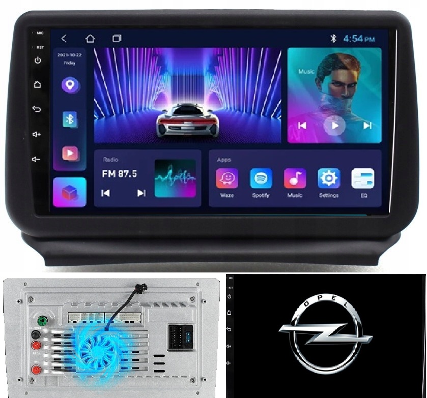 Radio Nawigacja Android Opel Zafira C 2011-2016 Wentylator +kamera 2/64GB