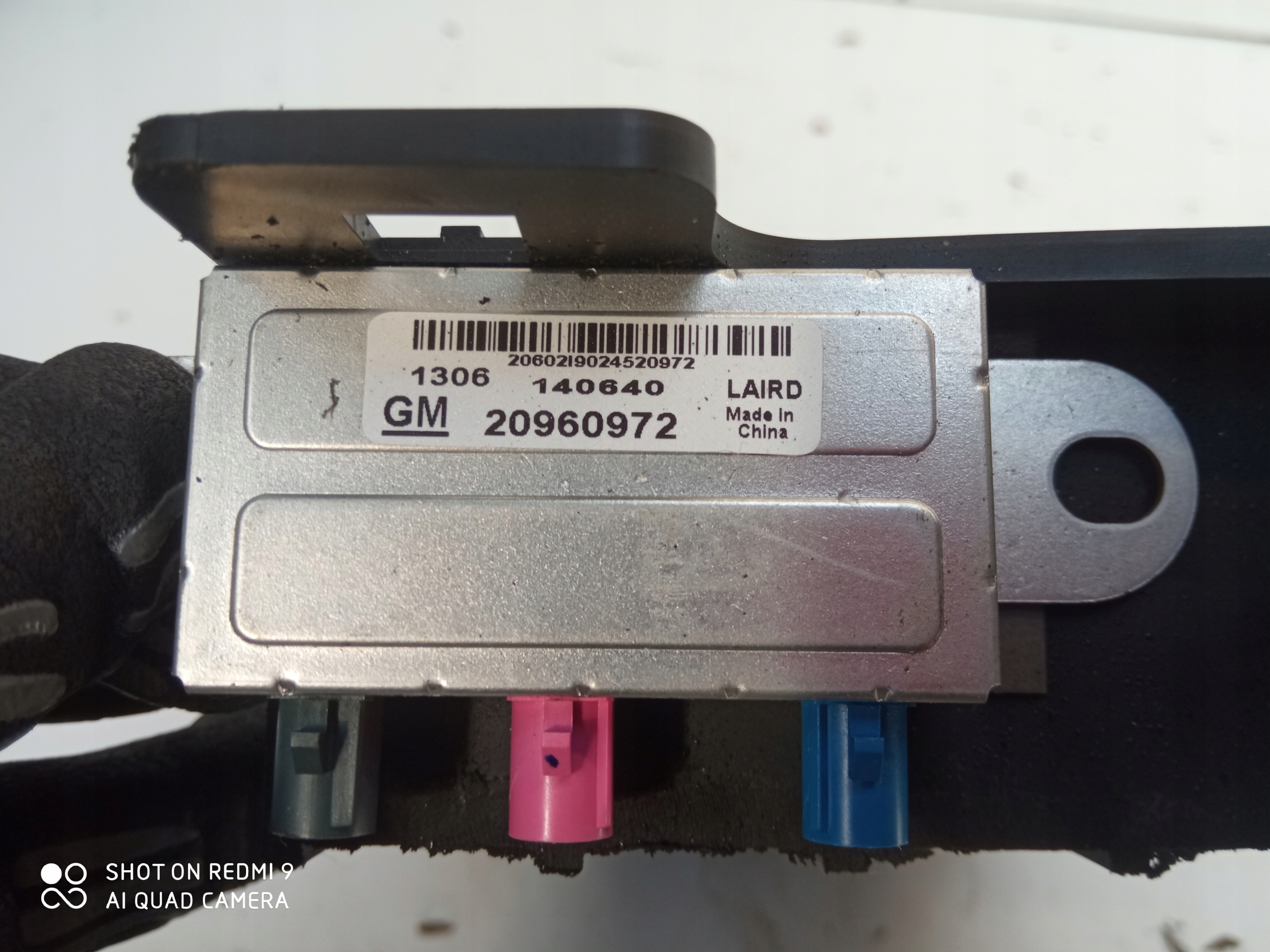 OPEL ASTRA K module control unit WIFI 23221498 BATERIA
