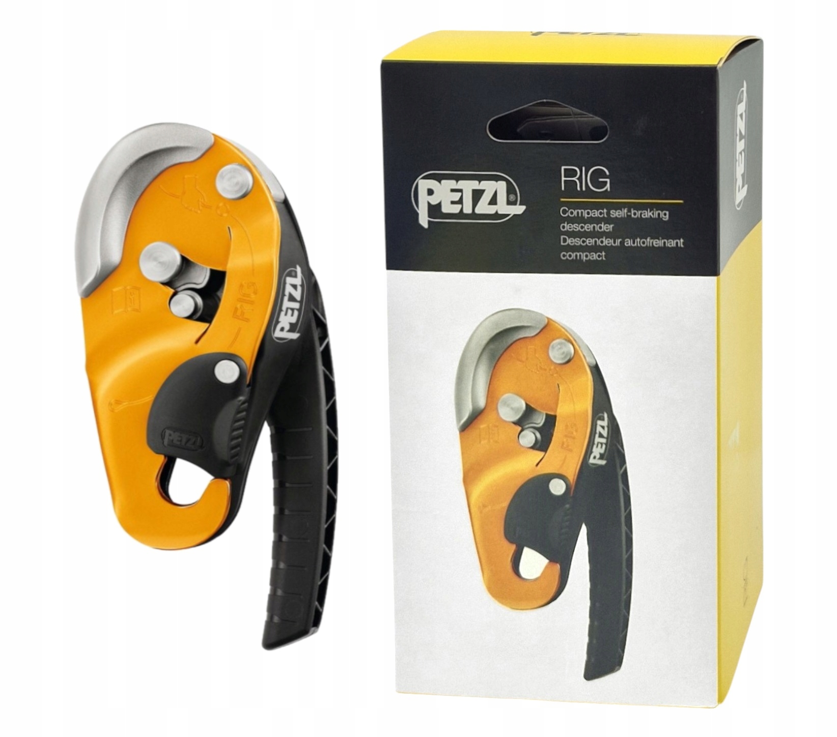PRZYRZĄD ZAJZDOWY PETZL RIG D021AA00 AUTO-LOCK SYSTEM