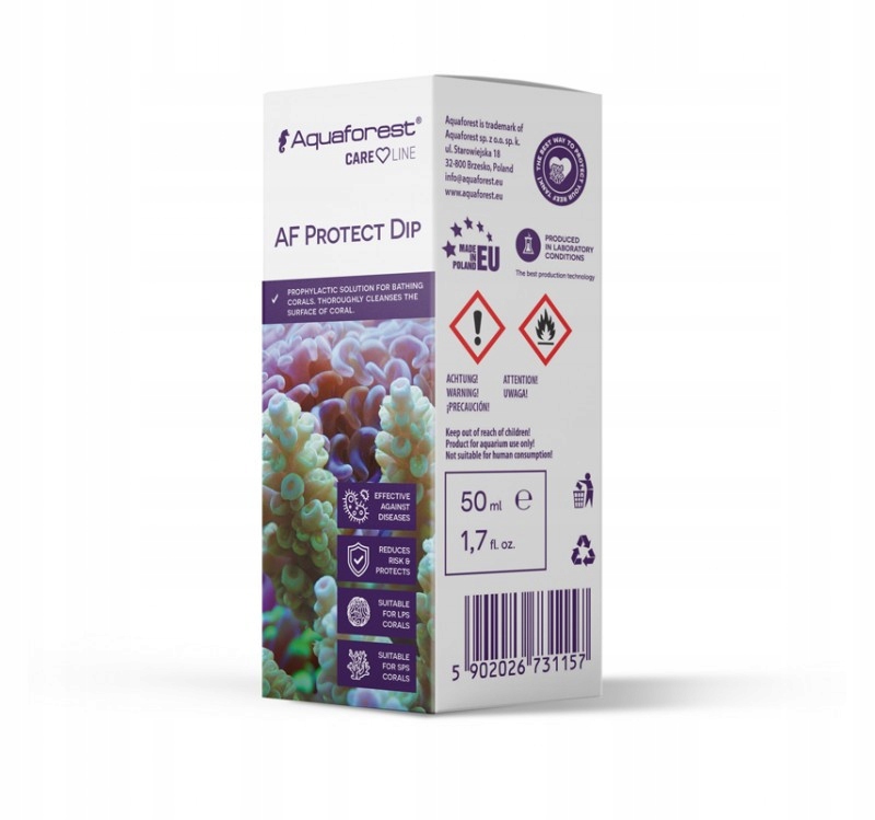 Aquaforest Af Protect Dip Kapalina Pro Koupání A Dezinfekci Korálů