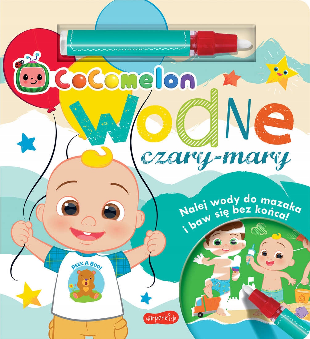 

Cocomelon Wodne Czary-mary Wodna Kolorowanka