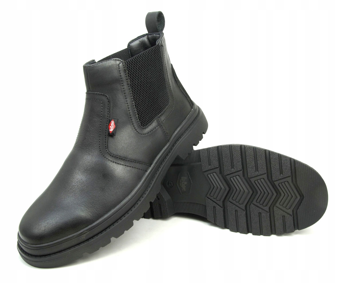 Každodenní Lee Cooper Kotníkové Boty 44 Eur Přírodní kůže, zateplené