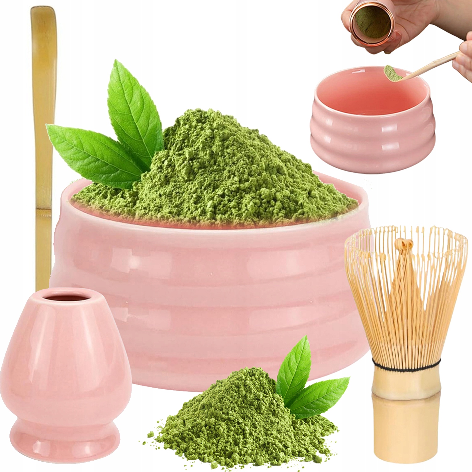 Levně Sada Matcha Přírodní Je Ideálním Dárek Pro Čajový Obřad