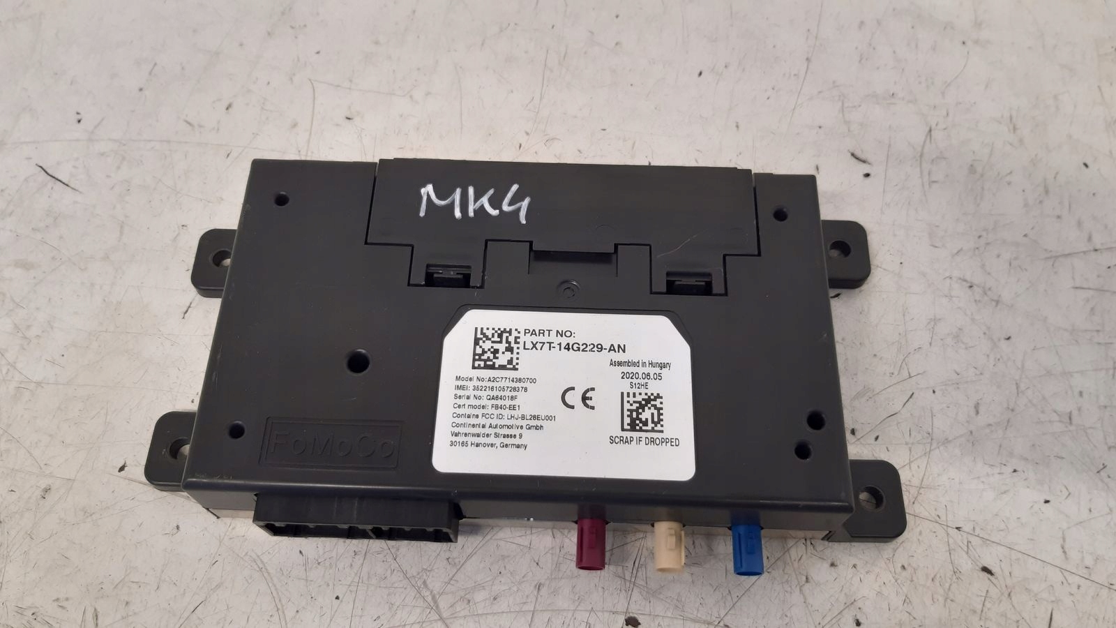 modul bluetooth Ford Focus MK4 1,0 ECOBOOST