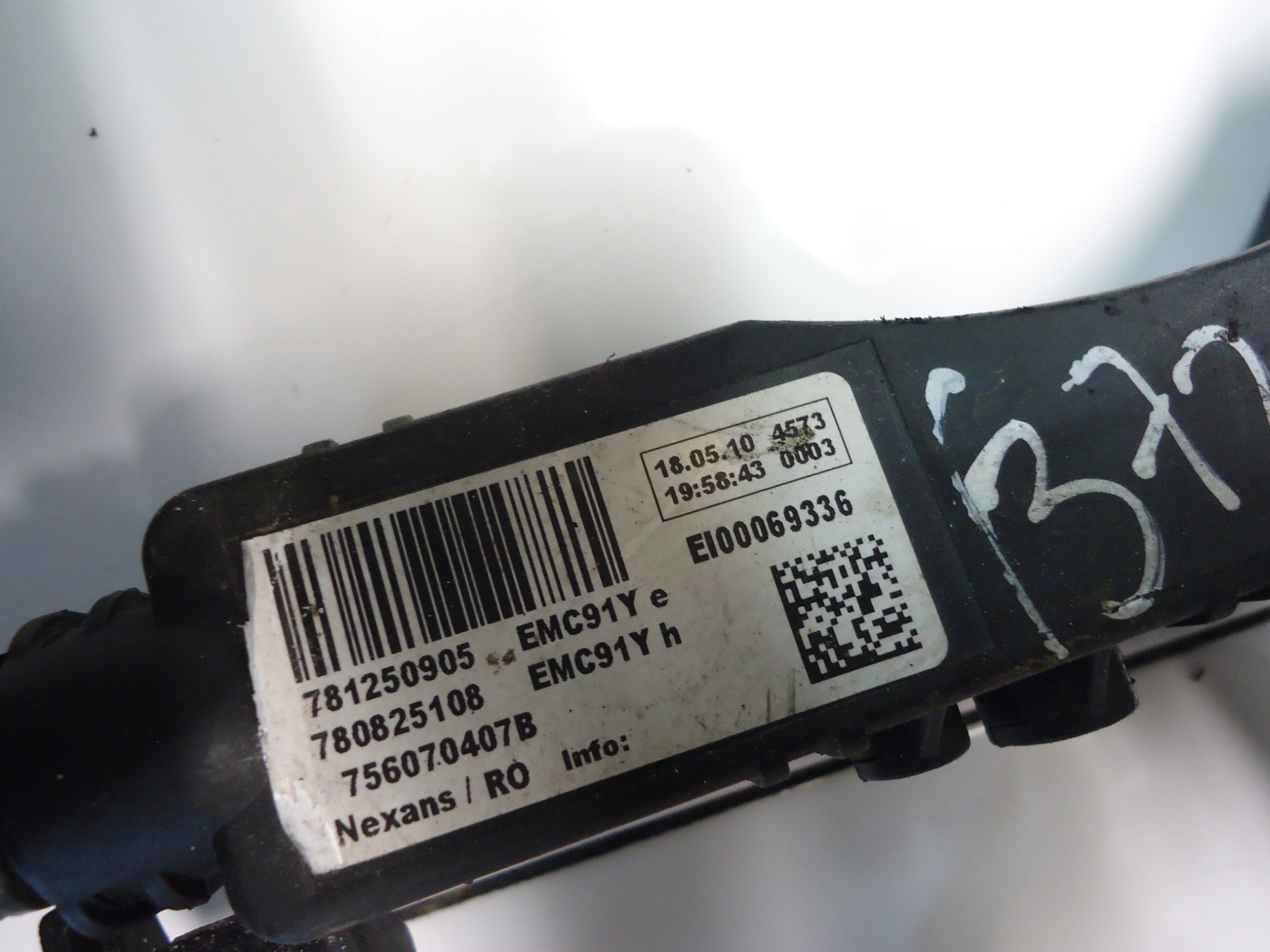 BMW E60 E90 3.0D N57D30A Motorkabelbaum 781250905
