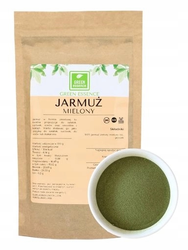 4x Green Essence Kadeřávek zelený mletý list, prášek 100 g