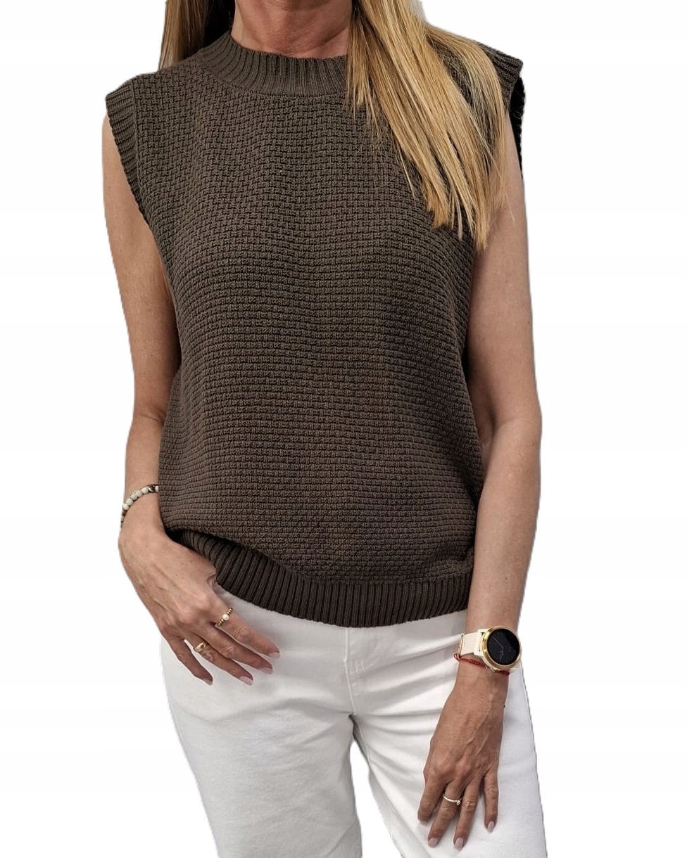 Lemonada Svetr Bluza Vesta Hnědá