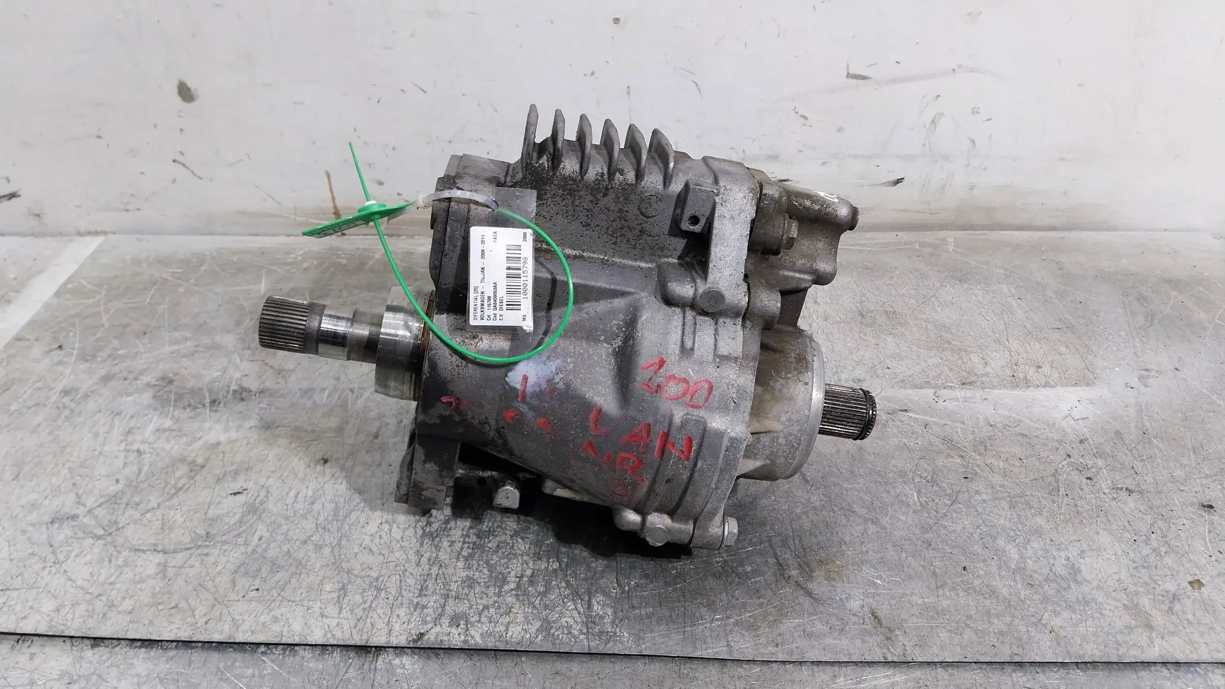 diff differential reduktor front 0A6409053AA VW TIGUAN AUDI Q3 2.0 TDI