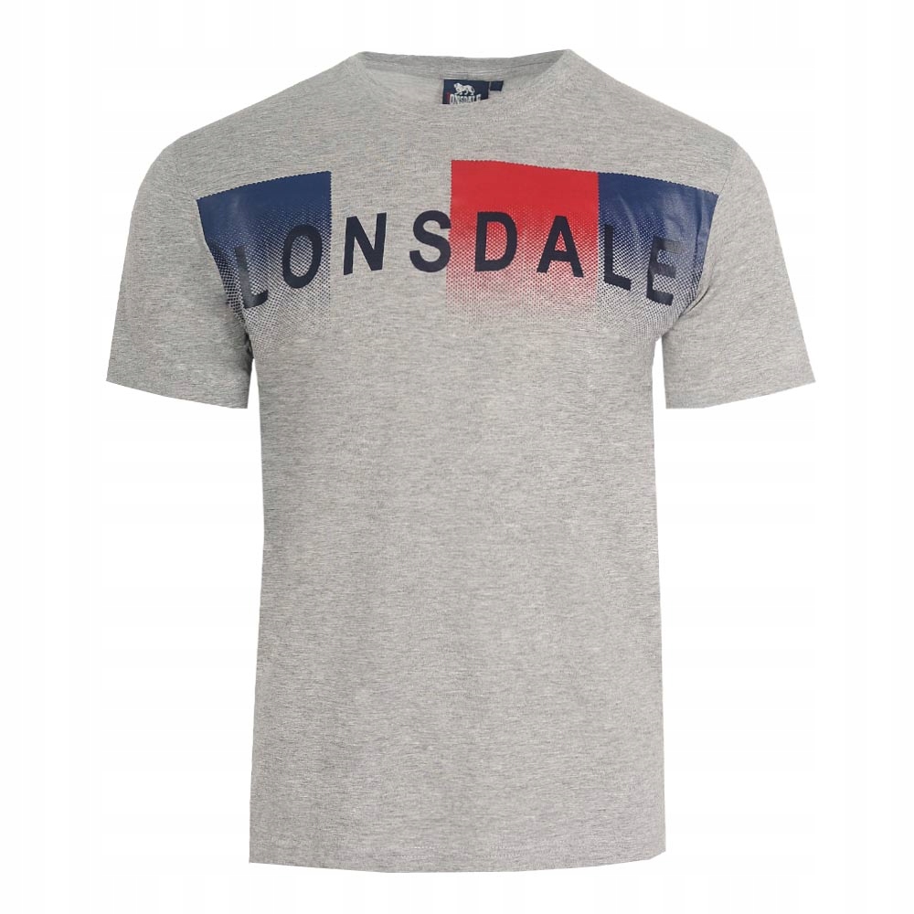 Koszulka T-shirt Lonsdale 21162 Szara Rozm. S