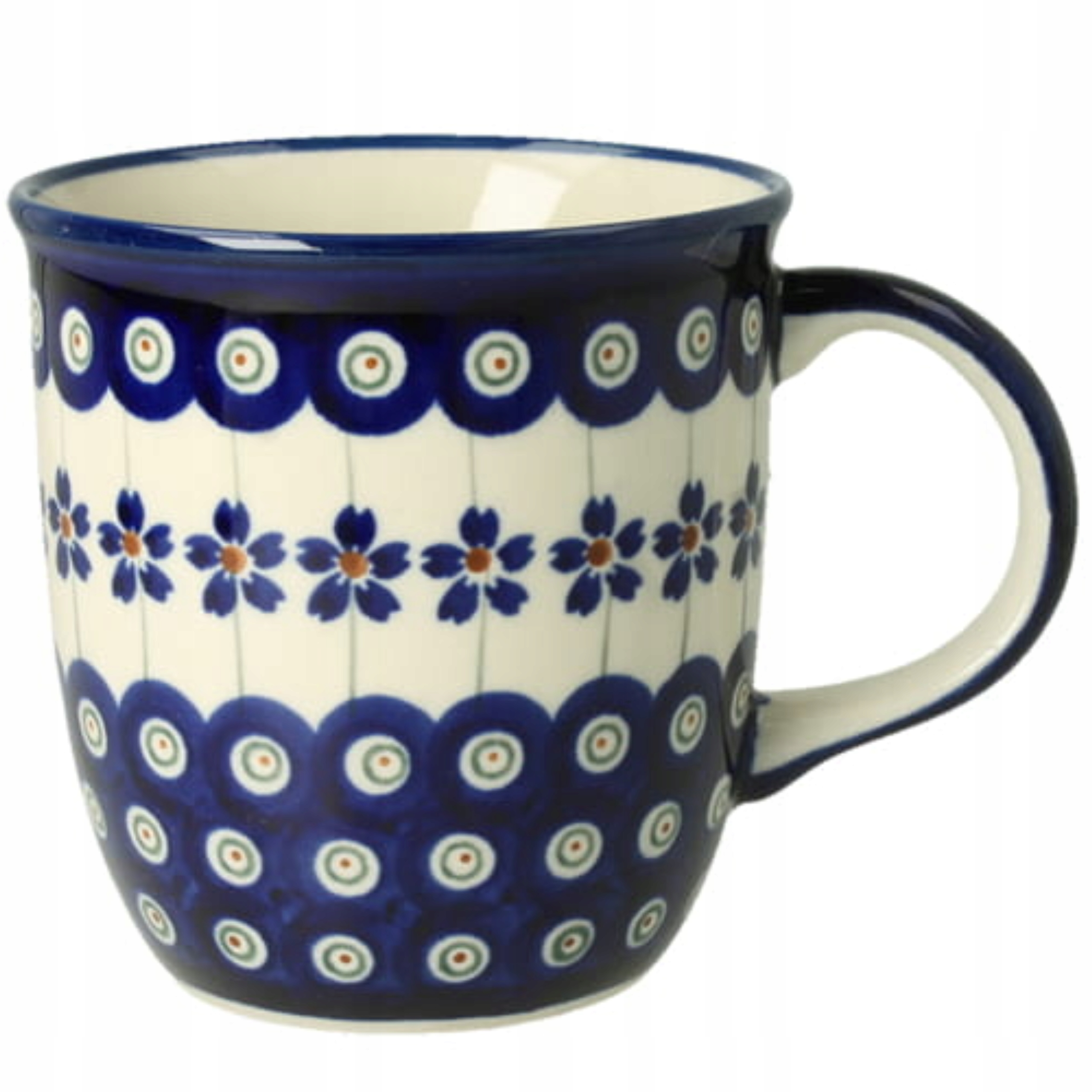 Kelímek Keramika Bolesławiec 1 Druh 350 ml GU1105DEK166A Ruční práce