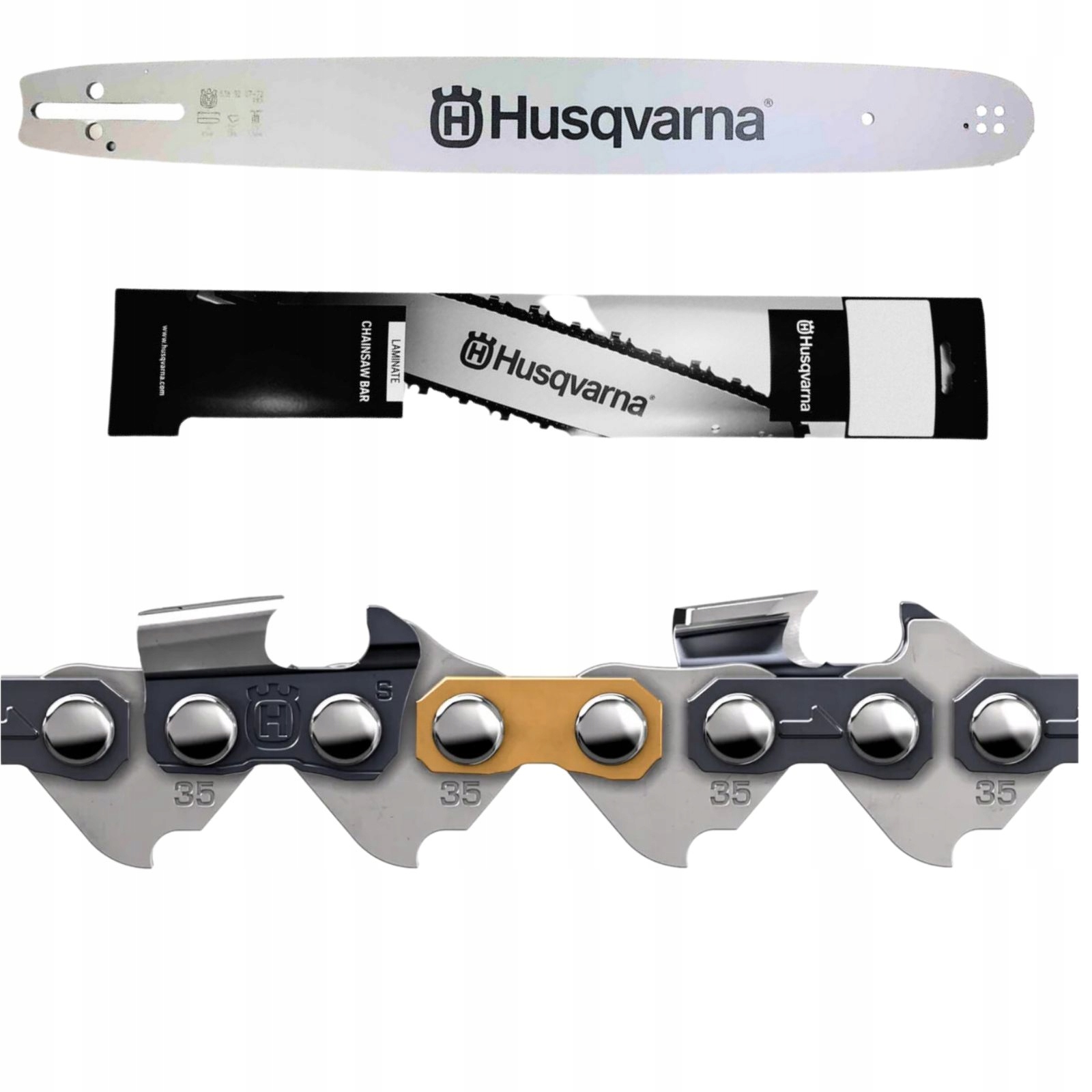 Łańcuch do piły+ Prowadnica Husqvarna Laminate 15" 325 1.5 mm