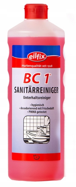 

Eilfix Bc 1 płyn do łazienek i sanitariatów 1 L