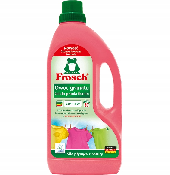 

Frosch owoc granatu żel do prania tkanin kolor