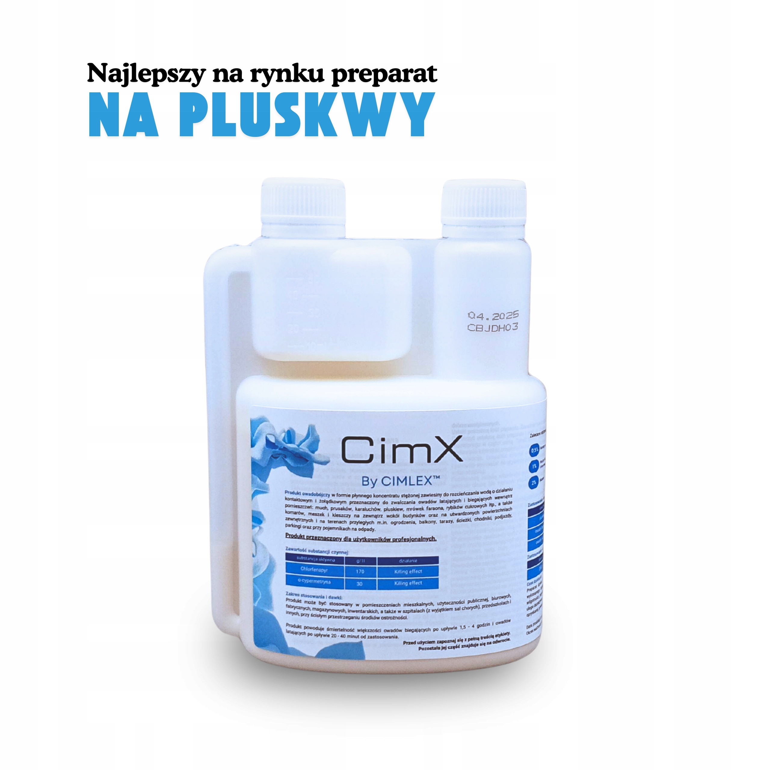 CimX by Cimlex Najlepší na trhu Prostriedok na ploštice Domáca ploštica 500 ml