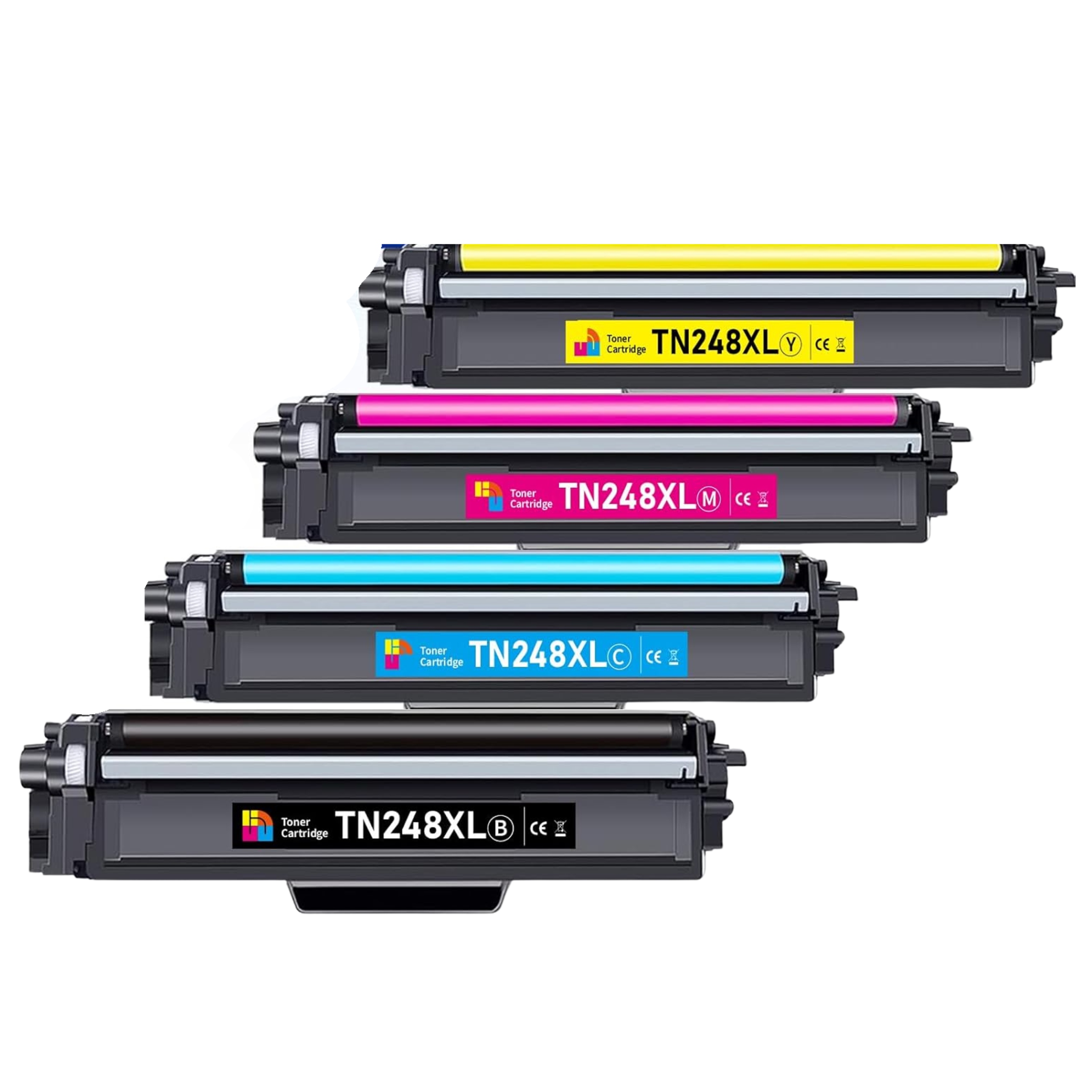 Tonery pro Brother TN-248XL TN248 Sada 4ks MFC-L3760CDW DCP-L3560CDW XL