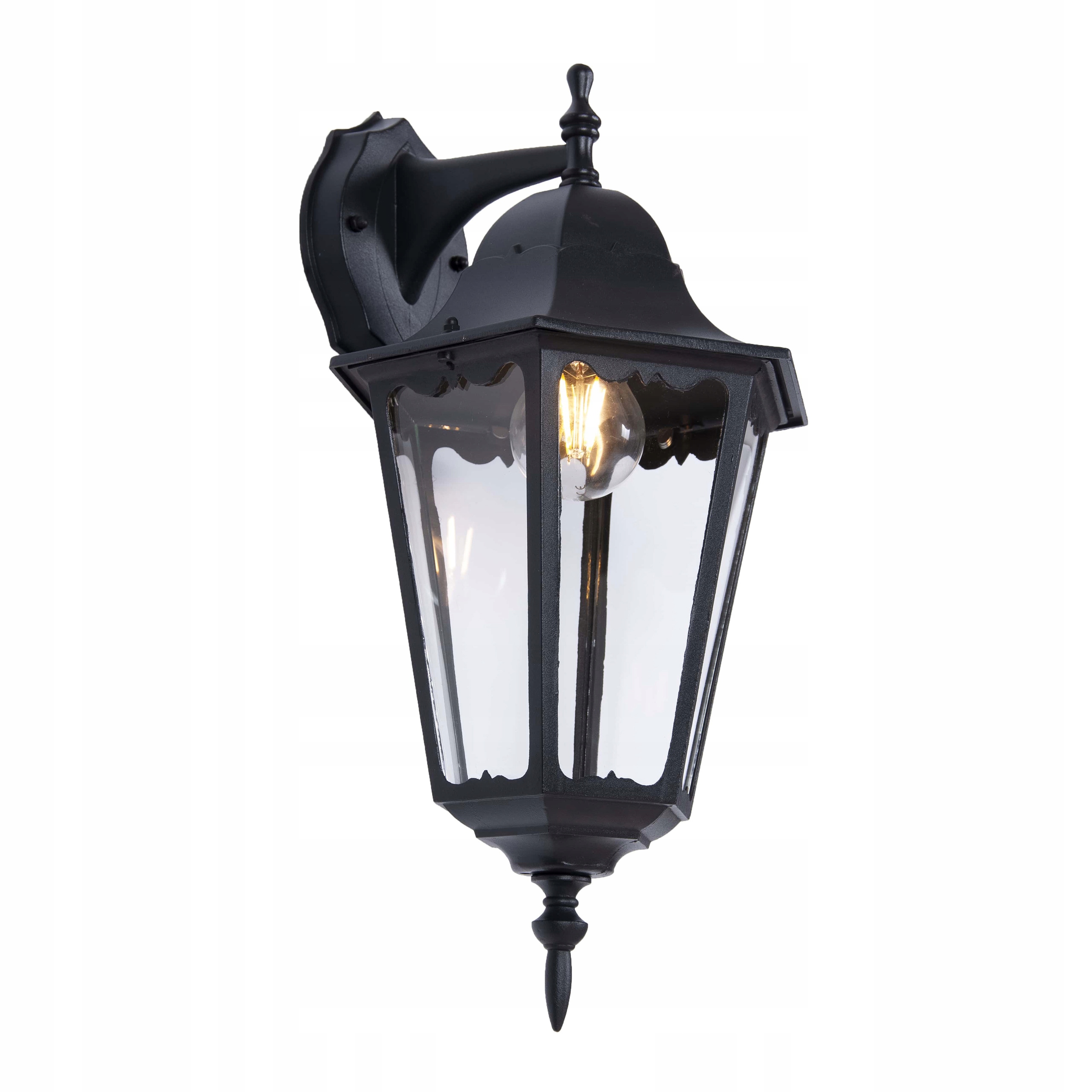 

Kinkiet zewnętrzny lampa K-5006A Down Czarny Retro