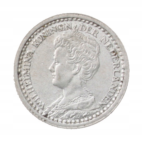 [M30341] Holandia 10 centów 1919