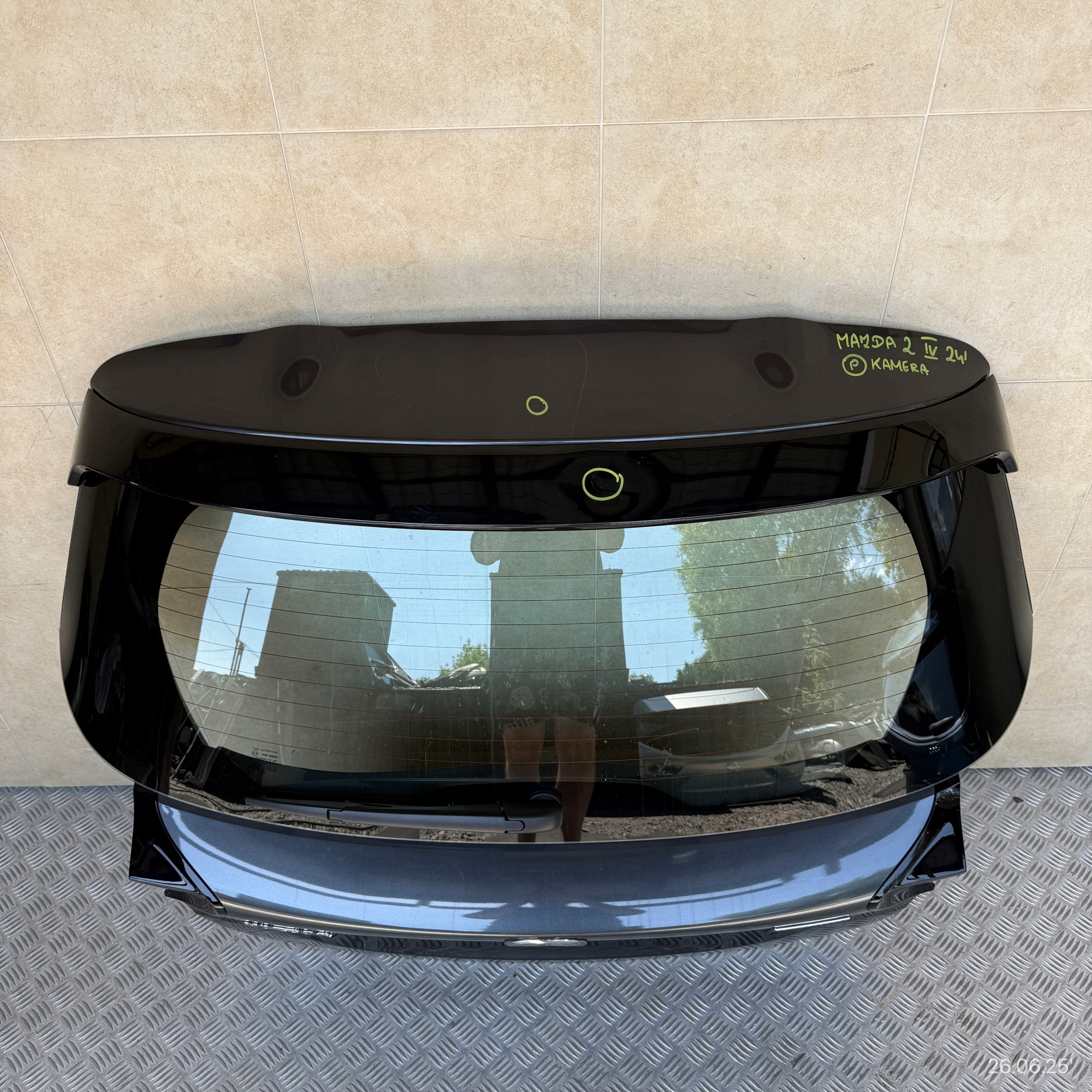boot doors complete MAZDA 2 IV 2024 ROK KAMERA