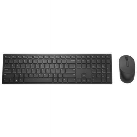 Dell Pro Keyboard and Mouse KM5221W Zestaw klawiatury i myszy Bezpr
